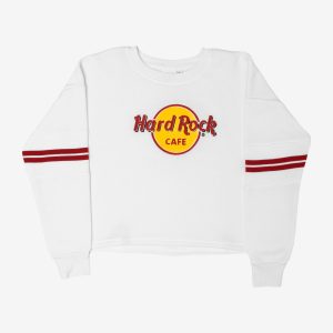 Women'sFit Retro Logo Fleece Cropped Sweatshirt