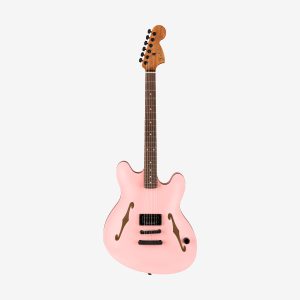 Fender Tom Delonge Starcaster Guitar in Shell Pink