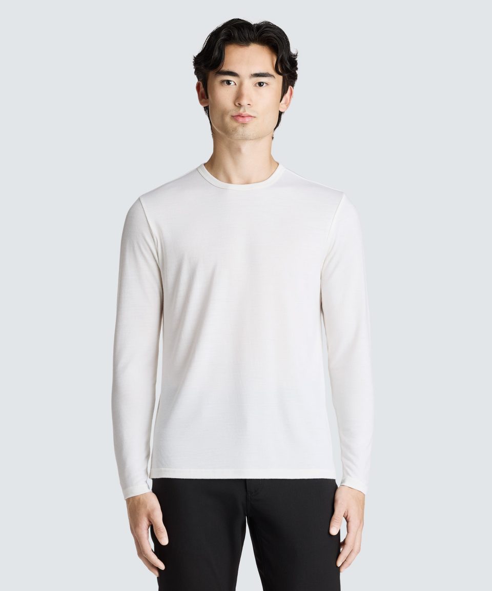 Men's Long Sleeve Merino Crew